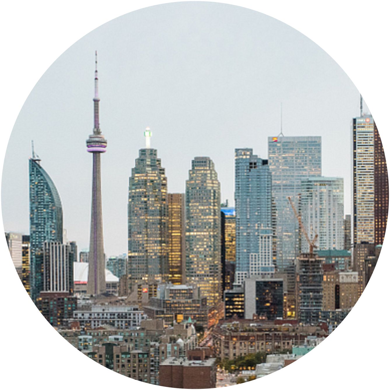 Canada city skyline